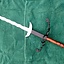 Flamberge with wooden grip - Celtic Webmerchant