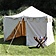 Średniowieczny namiot Herold 3 x 3 m