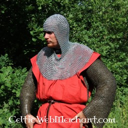 Chainmail coif mild steel - Celtic Webmerchant