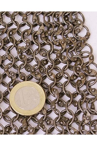 1 kg de anillos de cota de malla redondos - remaches redondos, 8 mm - Celtic Webmerchant