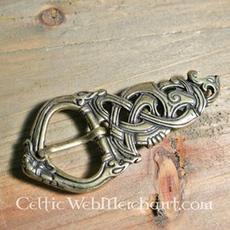 Fibbia vichinga serpente di Midgard in bronzo - Celtic Webmerchant