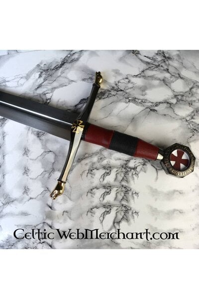 Tempelierszwaard met leeuwenkoppen - Celtic Webmerchant