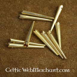 Finitions en laiton à lacets courts (ensemble de 10) - Celtic Webmerchant