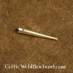 Brass short lace ends (set of 10) - Celtic Webmerchant
