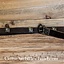 Birka belt deluxe, brown, brass - Celtic Webmerchant