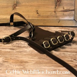 Rapier Bandelier, 16. bis 17. Jahrhundert, Braun - Celtic Webmerchant