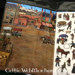 Frote abajo de la calle victoriana panorama - Celtic Webmerchant