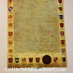 Magna Carta affisch - Celtic Webmerchant