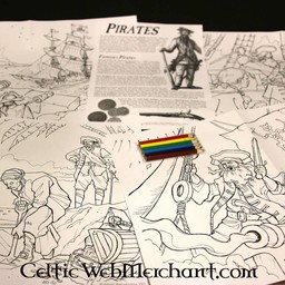 Conjunto de colores y actividades Pirata - Celtic Webmerchant