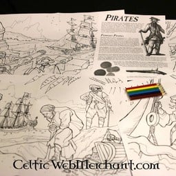 Colour- and activity set Pirate - Celtic Webmerchant