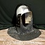 Bascinet siglo 14 con aventail, anillos planos remaches redondos , 2 mm - Celtic Webmerchant