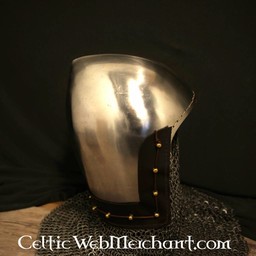 14. Jahrhundert Bascinet mit Helmbrünne Flachringe Rundnieten 2 mm - Celtic Webmerchant