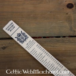 Drewniana linijka historii Szkocji - Celtic Webmerchant