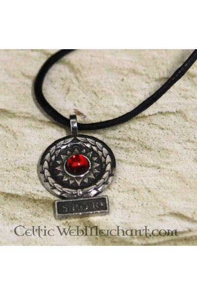 SPQR pendant, red - Celtic Webmerchant