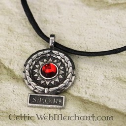 Ciondolo SPQR, rosso - Celtic Webmerchant