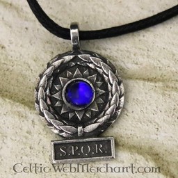 Ciondolo SPQR, blu - Celtic Webmerchant