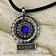 SPQR pendentif, bleu - Celtic Webmerchant