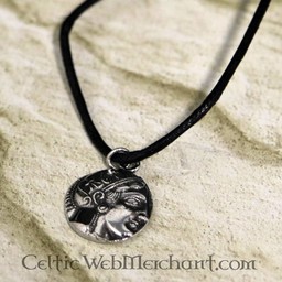 Pendentif pièce grecque Athéna - Celtic Webmerchant