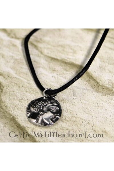 Griechische Münze Anhänger Athena - Celtic Webmerchant
