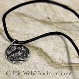 Greek coin pendant Athena - Celtic Webmerchant