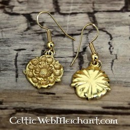 Boucles d'oreilles roses Tudor - Celtic Webmerchant