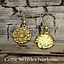 Boucles d'oreilles roses Tudor - Celtic Webmerchant