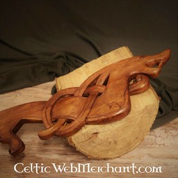 Dragon Viking en bois regardant à droite - Celtic Webmerchant