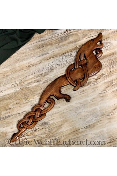 Drago vichingo in legno che sembra giusto - Celtic Webmerchant