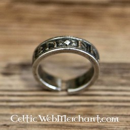 Anillo de runas, peltre - Celtic Webmerchant