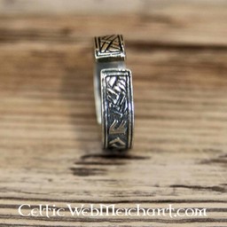 Anillo de runas, peltre - Celtic Webmerchant