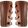 Leonardo Carbone Leather vambraces Marius, brown - Celtic Webmerchant