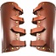 Brassards en cuir Marius, marron - Celtic Webmerchant