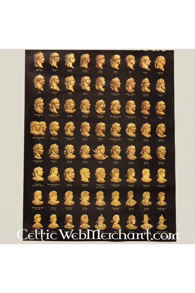 Plakat cesarzy rzymskich - Celtic Webmerchant