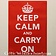 Plakat Keep Calm and Carry On - Celtic Webmerchant