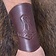 Paar Vikingarmbeschermers (lang), bruin - Celtic Webmerchant