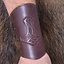 Paar Vikingarmbeschermers (lang), bruin - Celtic Webmerchant