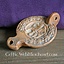 Roman oil lamp gladiator - Celtic Webmerchant