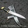 Deepeeka Triquetra seax med horn handtag - Celtic Webmerchant