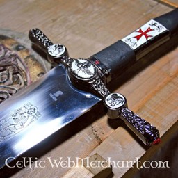 Dekoreret Tempelridder sværd - Celtic Webmerchant