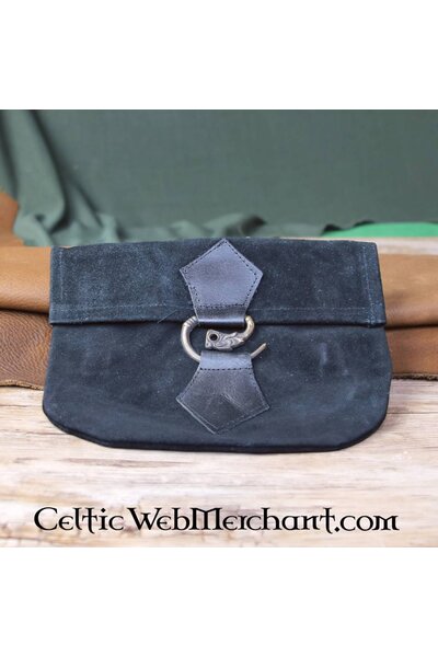 Riemtas draak, zwart - Celtic Webmerchant