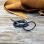 Læder lace sort, 100 cm - Celtic Webmerchant