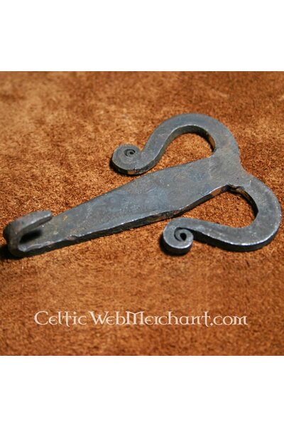 Gancio per cintura celtico forgiato a mano - Celtic Webmerchant