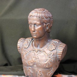 Gebronste buste keizer Augustus