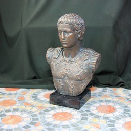 Bronceada busto emperador Augusto - Celtic Webmerchant