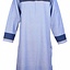 Thorsberg tunic herringbone motif, blue - Celtic Webmerchant