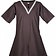 Birka tunic Knut, short sleeves, brown - Celtic Webmerchant