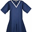 Birka tunic Knut, short sleeves, blue - Celtic Webmerchant