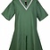 Birka tunic Knut, short sleeves, green - Celtic Webmerchant