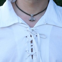 Camisa medieval de rawlin, natural. - Celtic Webmerchant