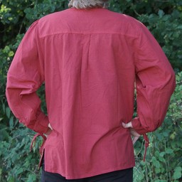 Camicia medievale Rawlin, rossa - Celtic Webmerchant